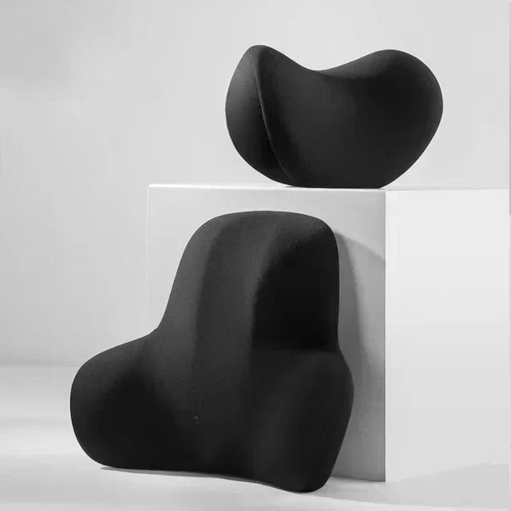 Lot coussin pour siège de voiture | Dreamy Sloth® Noir
