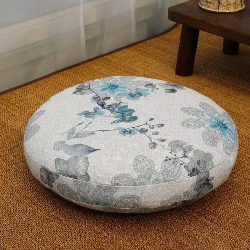 Petit coussin de meditation voyage | Dreamy Sloth® Gris / 40x40 cm